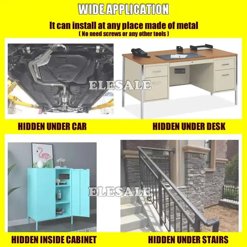 Nunca Vuelvas a Perder tus Llaves – Caja Magnética Oculta de Alta Seguridad - unpocodetodo